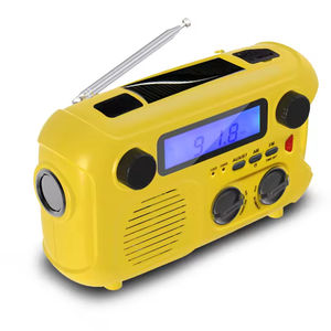 Radio de Emergencia Solar para Exteriores con Manivela, Altavoz Bluetooth de 5000 mAh, Linterna de Emergencia - Product Image 5