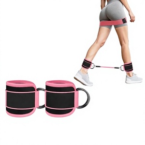 KENXU Ensemble de bandes de résistance personnalisées, robustes, très élastiques et de haute qualité pour l'entraînement, le yoga, les exercices de fessiers et des muscles des hanches, en polyester - Product Image 2