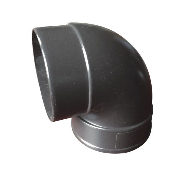 6.5 INCH Half Round Aluminum Pipe 50mm Elbow