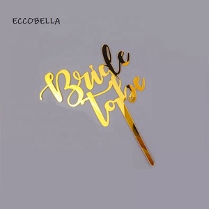 Sposa <span class=keywords><strong>per</strong></span> essere acrilico Cake <span class=keywords><strong>Topper</strong></span> <span class=keywords><strong>per</strong></span> la doccia nuziale e la festa di nozze fornisce <span class=keywords><strong>torta</strong></span> accessori forma numeri - Product Image 4