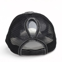 Gorra de Béisbol de Algodón Lavable para Mujer, 6 Paneles, Ajustable, con Malla Transpirable, Estilo Casual, Protección Solar, para Deportes al Aire Libre