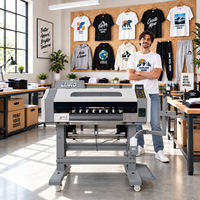 Imprimante DTF LINKO A1 à prix de gros avec deux têtes d'impression I3200, machine d'impression numérique de films DTF 60 cm pour tissus et autocollants