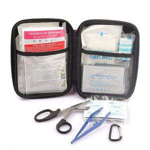 Kit de Supervivencia Médica de Emergencia Portátil, Bolsa Impermeable Roja, Desinfección por Infrarrojos Lejanos, Kit de Primeros Auxilios para el Cuidado de la Salud en el Hogar - Product Image 2
