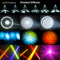 Mgo 400W LED Beam Spot Wash 3 en 1 avec CMY, éclairage de scène, mariages, DJ, thérapie lumineuse, alimentation, projecteur LED à tête mobile
