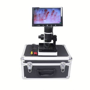 Schermo LCD microscopio strumento di rilevamento Nailfold Video dito sangue Callipary capillaroscopio microscopio microcircolazione - Product Image 1