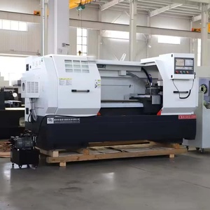 Torno CNC CK6150 Personalizado de Fábrica, Sistema Horizontal de Bancada Plana con Fanuc para Mecanizado Digital de Trabajo Mediano - Product Image 3