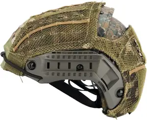 REVIXUN Multicam Tactical Helmet Cover For Airframe Helmets