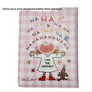 Cuaderno de Tapa Dura de Imitación de Cuero <span class=keywords><strong>Coko</strong></span> Chan A5, Cosido con Hilo, Impresión a Todo Color, Bonito Diario, Regalo - Product Image 2