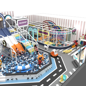 Equipo de Juego Infantil con Diseño Personalizado, Temática Espacial, Tobogán Infantil, Equipo de Juegos Interior Personalizado con Piscina de Pelotas - Product Image 5