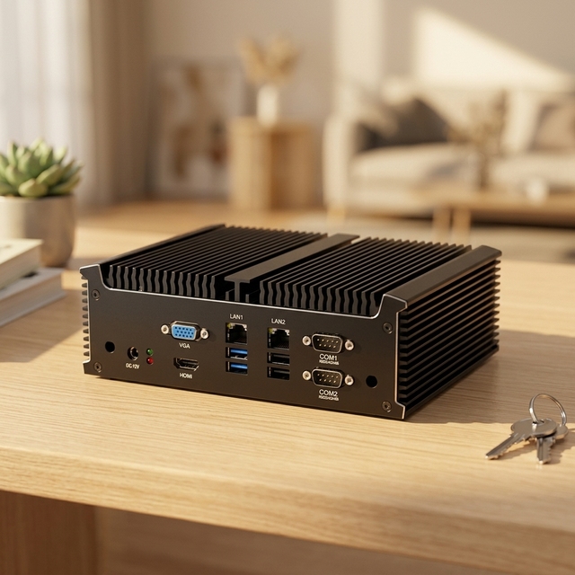 Factory Direct Industrial Mini Desktop Intel Core I3 4GB DDR3 128GB SSD Win10/11 OEM Logo Customizable US CN Plug