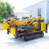 Foreuse minière Hengwang de haute qualité 500m avec système hydraulique et machines de forage mobiles sur chenilles