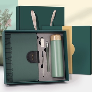 Nouveau Coffret Cadeau d'Affaires de <span class=keywords><strong>Luxe</strong></span> Personnalisé: Carnet A5, Stylo, Clé USB et Tasse Thermos – Idéal pour Événements d'Entreprise et Réunions - Product Image 2