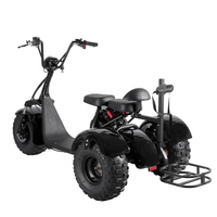 Entrepôt US/EU Scooter électrique à grandes roues City Coco Contrôleur pour adulte 2000W Moteur sans balais golf Citycoco scooter à trois roues