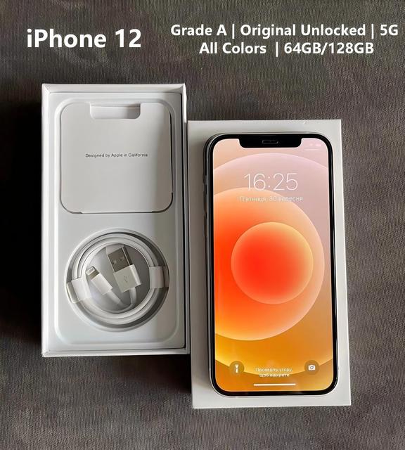 Full Network Original Unlocked iPhone 12 Second Hand 64/128GB Wholesale Stock