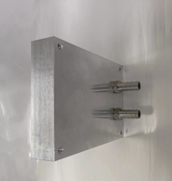 Dissipateur thermique en alliage d'aluminium refroidi par eau pour composants électroniques