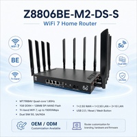 Gateway 5G para Toda la Casa Preparado para el Futuro: Router Tri-Banda WiFi 7 BE19000, SDX72/75, Mesh, CPE SIM NSA/SA NR para Hogares Inteligentes de Próxima Generación