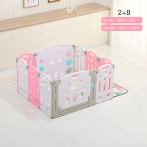 Corralito plegable de seguridad <span class=keywords><strong>para</strong></span> niños, cerca portátil <span class=keywords><strong>para</strong></span> patio interior y exterior, grande, fabricante - Product Image 2