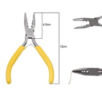 Outils de pinces de fabrication de bijoux de haute qualité avec pince à nez rond et coupe-fil