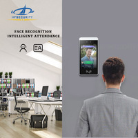 HFSecurity HF-RA08 Controllo Accessi con Riconoscimento delle Vene Palmari, Schermo Touch da 8 Pollici, SDK Gratuito e Software Cloud per Palestre
