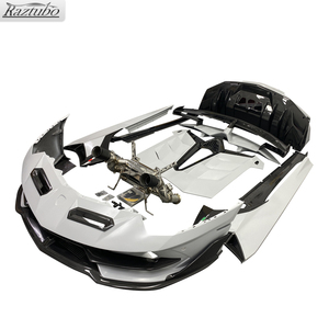 <span class=keywords><strong>SVJ</strong></span> estilo <span class=keywords><strong>Roadster</strong></span> a las faldas laterales del parachoques trasero delantero BodyKit de coche para Lamborghini <span class=keywords><strong>Aventador</strong></span> LP700 LP720 LP750 - Product Image 2