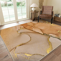 Tapis de camping extérieur lavable en machine, antidérapant avec dos en TPR, à poils ras, tapis de voyage, fabrication sur mesure OEM ODM, impression personnalisée