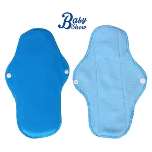 Day And Night Sanitary Pads Set 2 Super Maxi 3 Maxi with 1 Wet Bag Washable Breathable Cloth Menstrual Pad