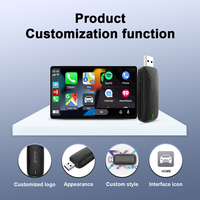 Accesorios para Autos Nuevos, Carlinkit 6.0 X2Air, Adaptador Inalámbrico Carplay GPS USB, Caja AI, Dongle Android Auto para Apple