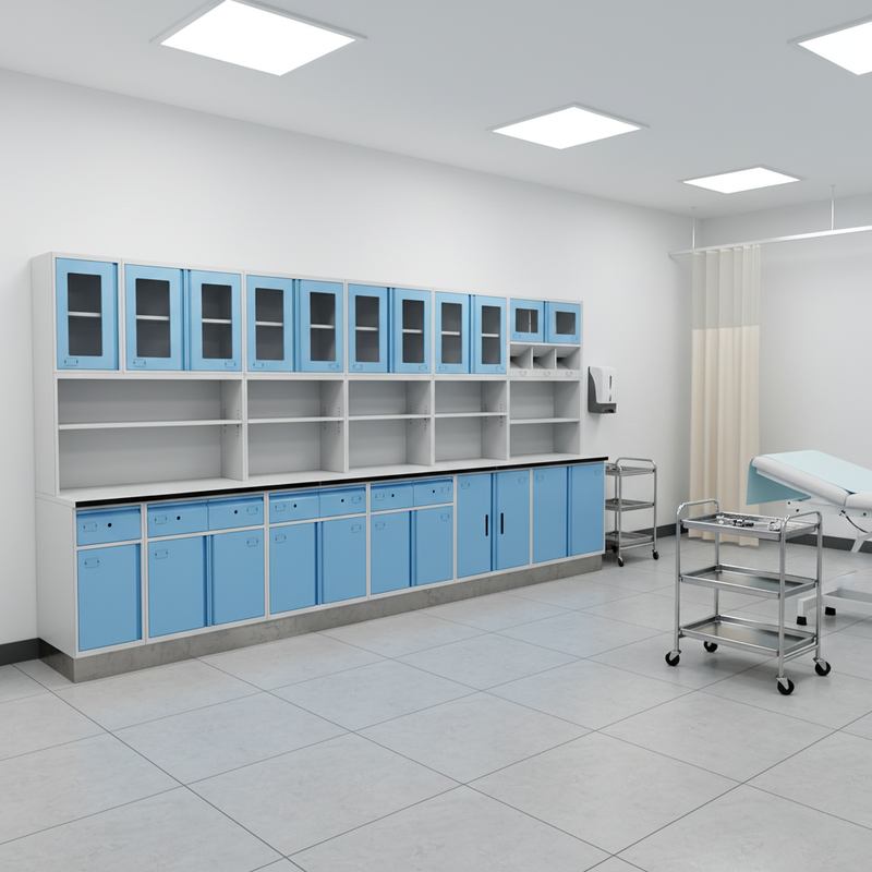 Modern Hospital Furniture Medical Cabinet Combination