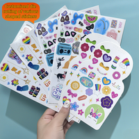 Hoja de Pegatinas Personalizadas con Corte a Medida, Logotipo de Dibujos Animados Privado, Papel Adhesivo Impermeable, Etiqueta Ecológica, Marco de Fotos Artesanal