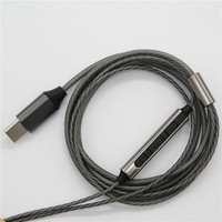 Nouveauté Câble USB Type C MMCX avec microphone pour écouteurs intra-auriculaires Shure Westone IEM SE535 SE325 SE846 UE900 SE215