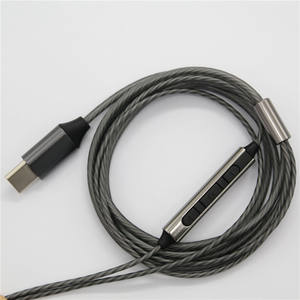 Nouveauté Câble USB Type C MMCX avec microphone pour écouteurs intra-auriculaires <span class=keywords><strong>Shure</strong></span> Westone IEM SE535 SE325 <span class=keywords><strong>SE846</strong></span> UE900 SE215 - Product Image 5