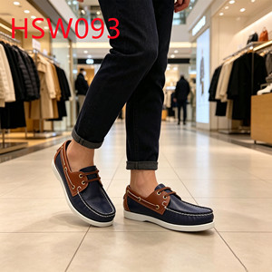 HY, Zapatos Náuticos Delicados Hechos a Mano para Niños y Adultos, Ideales para Vacaciones, Sin Resbalones, de Cuero Suave, Combinan con Todo, Modelo Penny HSW094 - Product Image 6