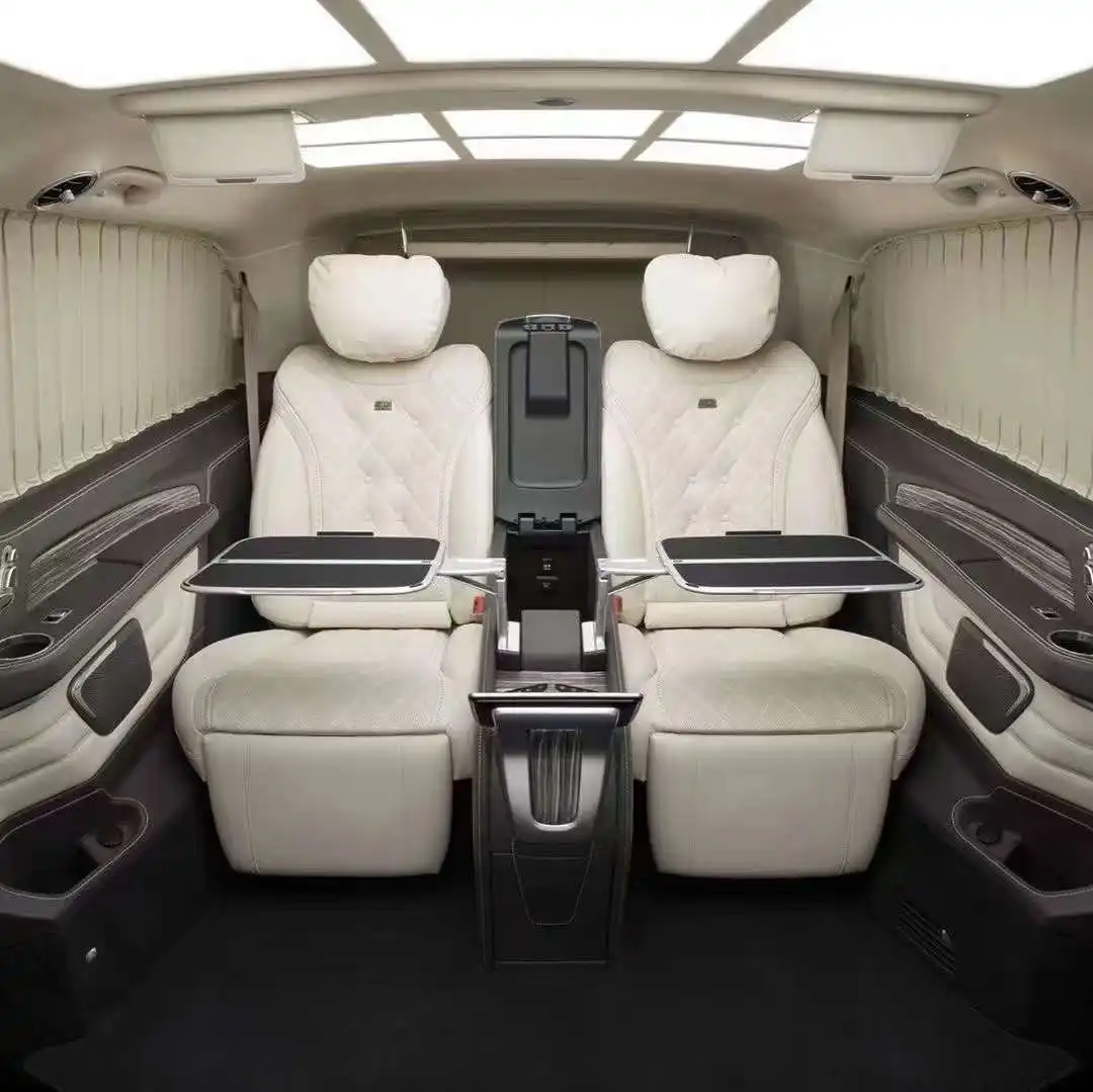 Sièges VIP de luxe de chaise de voiture électrique de conversion automatique assortis de haute qualité pour mercedes-benz Metris Sprinter Maybach Middle & Rea