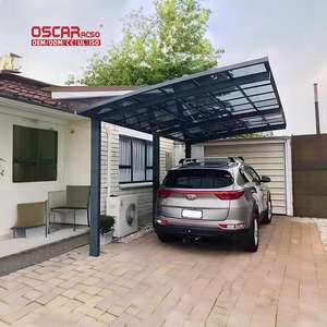 Abri de voiture extérieur en <span class=keywords><strong>aluminium</strong></span> personnalisable Parking Garage Patio avec polycarbonate <span class=keywords><strong>Carport</strong></span> <span class=keywords><strong>Prix</strong></span> bon marché - Product Image 1