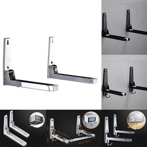 <b>Microwave</b> Oven <b>Bracket</b> Stainless Steel Telescopic <b>Wall</b> Mounted Kitchen Storage Rack - Product Image 2