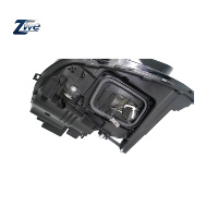 Faro LED de entrada para Mercedes-Benz Clase E W213 2139065010 2139064910 con DRL de hoja plateada y lente ahumada, Plug & Play, DOT SAE, Venta al por mayor