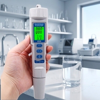 EC-3587 Numérique 3 en 1, rétroéclairage LCD, compensation automatique de la température, EC, TEMP & PH-mètre