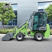 Caricatore a Ruote Elettrico LAWNIO con Doppio Motore da 4KW e Bassa Rumorosità per Lavori Agricoli, Disponibile in Diverse Configurazioni