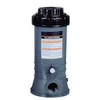 Chlorinateur automatique (en ligne) avec vanne de contrôle de débit Chlorinateur de piscine de capacité 9LBS 70169