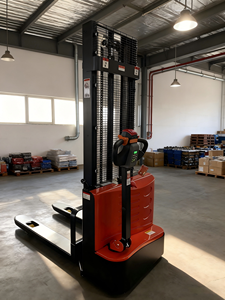 गर्म बिक्री 1.5 टन सभी इलेक्ट्रिक चलने वाले स्टेकर फोर्कलिफ्ट पैलेट स्टाकर फोर्कलिफ्ट पैलेट स्टेकर - Product Image 6