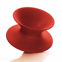 Fauteuil pivotant en spirale unique et pratique IDAO, siège de canapé confortable, sculpture, salon, fauteuil mignon