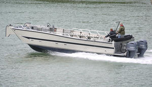 مصنع قوارب الصيد السريعة ذات الهيكل المصنوع من الألومنيوم الملحوم بطول 32 قدمًا - Product Image 4