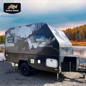 Mini Camper de fibra de vidrio, remolque, Can Caravan, precio - Product Image 1