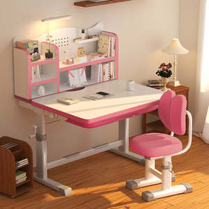 <span class=keywords><strong>Escritorio</strong></span> <span class=keywords><strong>Infantil</strong></span> Ergonómico, Cómodo y Moderno de Plástico con Altura Ajustable y Patas Antideslizantes para Uso Escolar - Product Image 1