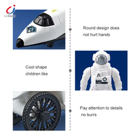 Ensemble de modèles de fusées et d'astronautes Chengji, thème spatial populaire, jouet spatial apprécié des enfants, navette spatiale