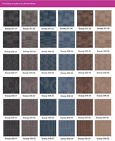 Dalles de moquette carrées à rayures modernes et simples en nylon à prix compétitif pour salon et chambre à coucher