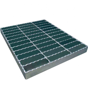 Parking galvanisé <span class=keywords><strong>piscine</strong></span> natation serrure Durable revêtement de sol en acier Composite pluie passerelles plate-forme d'eau de pluie grille en métal - Product Image 1