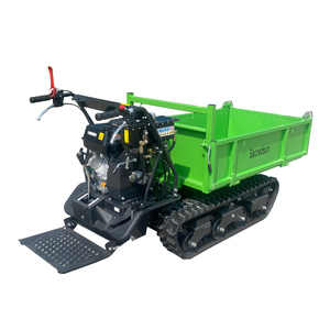 Minidumper de orugas chino de 1 tonelada, nuevo, de servicio pesado, con motor hidráulico y volteo. - Product Image 2