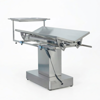 Table chirurgicale vétérinaire électrique WE MEDICAL pour chiens, chats, lapins, oiseaux - Réutilisable, réglable, en acier inoxydable 304