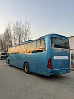 Bus électrique populaire pas cher Shenlong Chine Bus utilisé nouveau transport grand bus de ville 50 sièges bus automatique à plancher bas à vendre